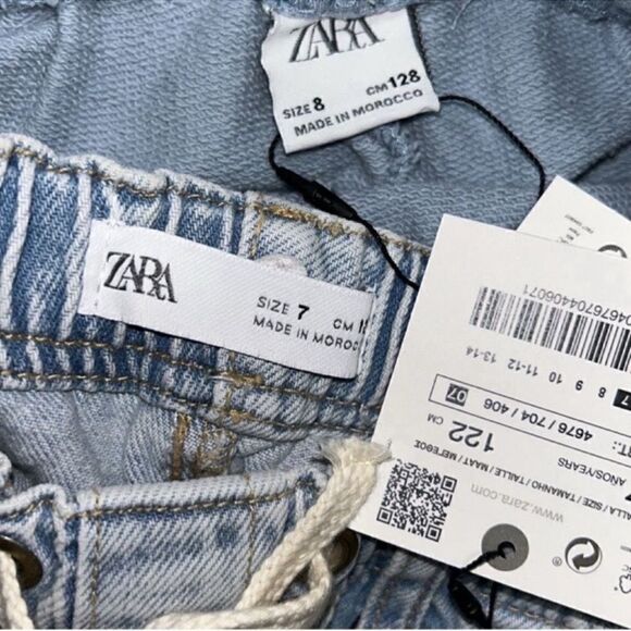 Zara Girls Blue Combo(Size 7/8yrs) - Picture 4 of 10